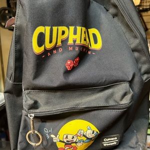 CupHead Loungefly backpack used